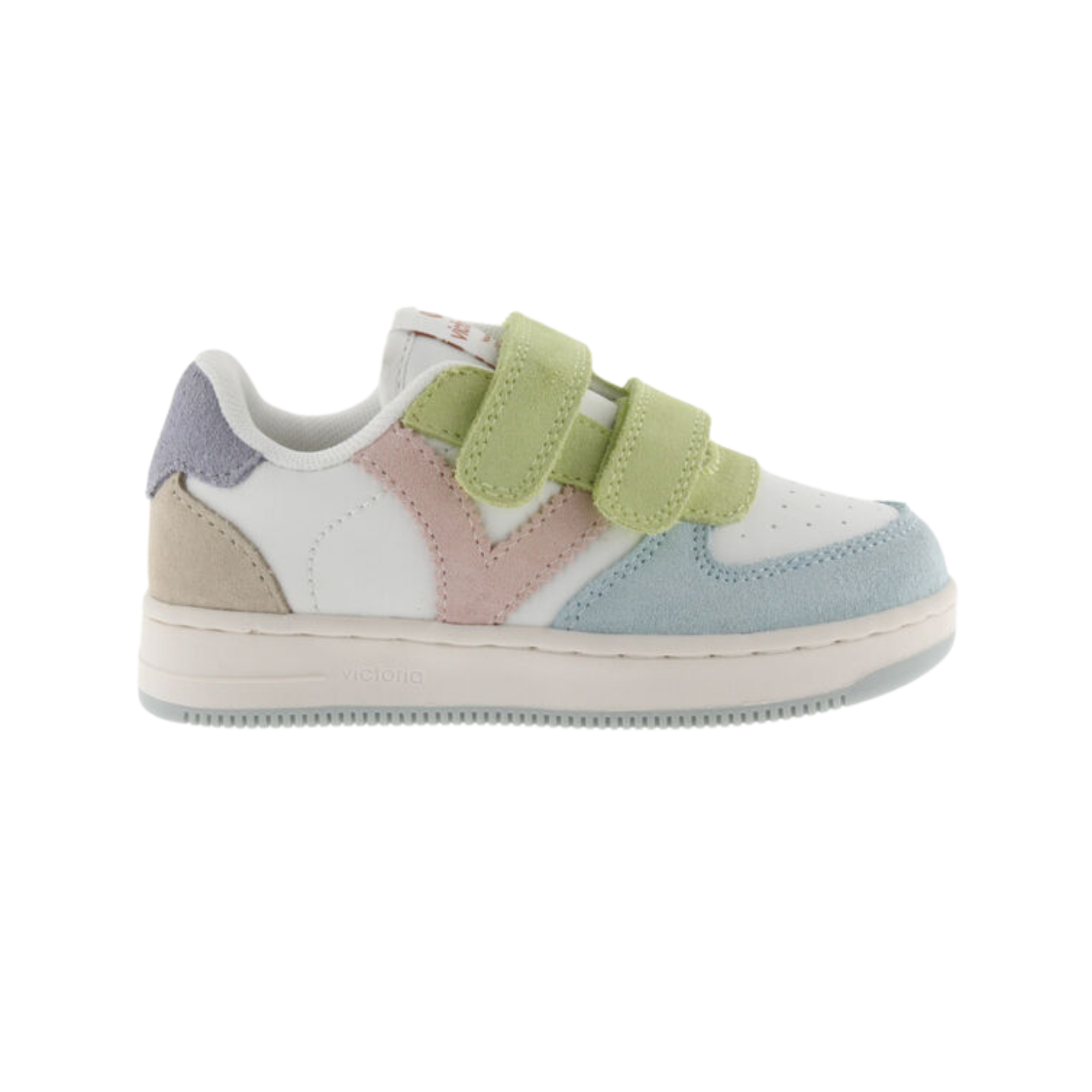 ZAPATILLA TIEMPO TIRAS SERRAJE MULTICOLOR