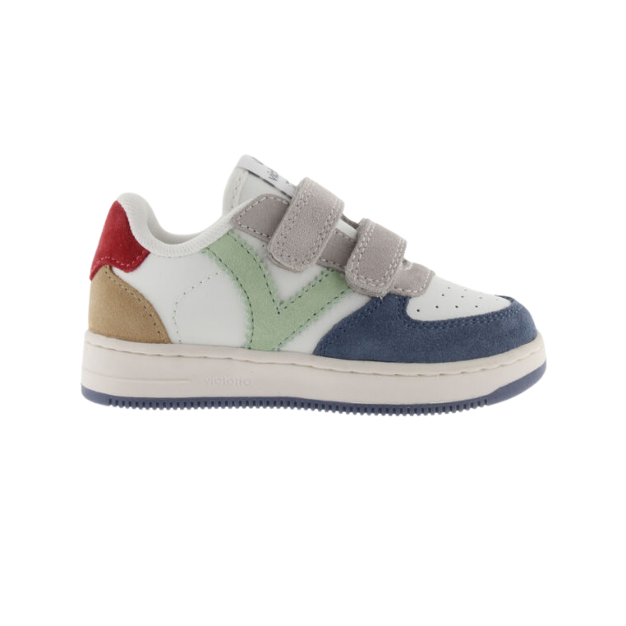 ZAPATILLA TIEMPO TIRAS SERRAJE MULTICOLOR