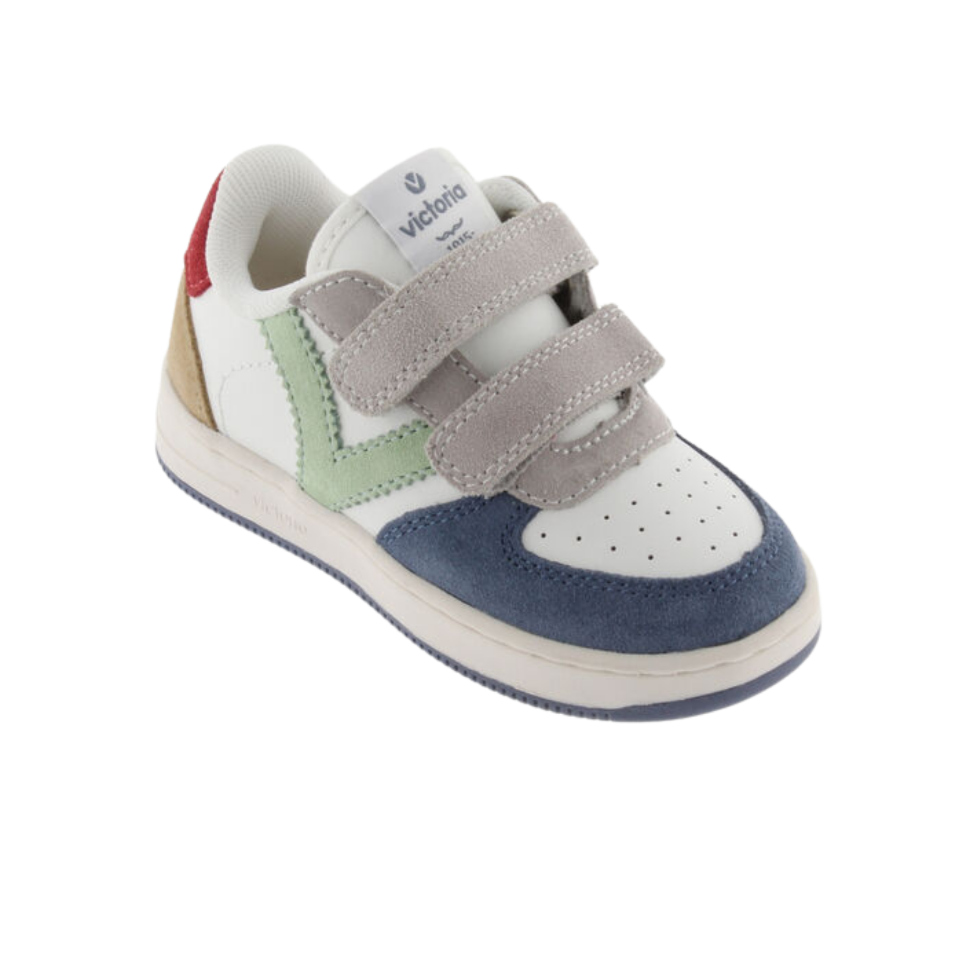 ZAPATILLA TIEMPO TIRAS SERRAJE MULTICOLOR